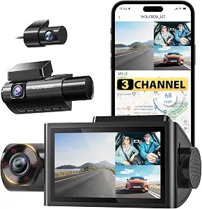 WOLFBOX i07 dash camera