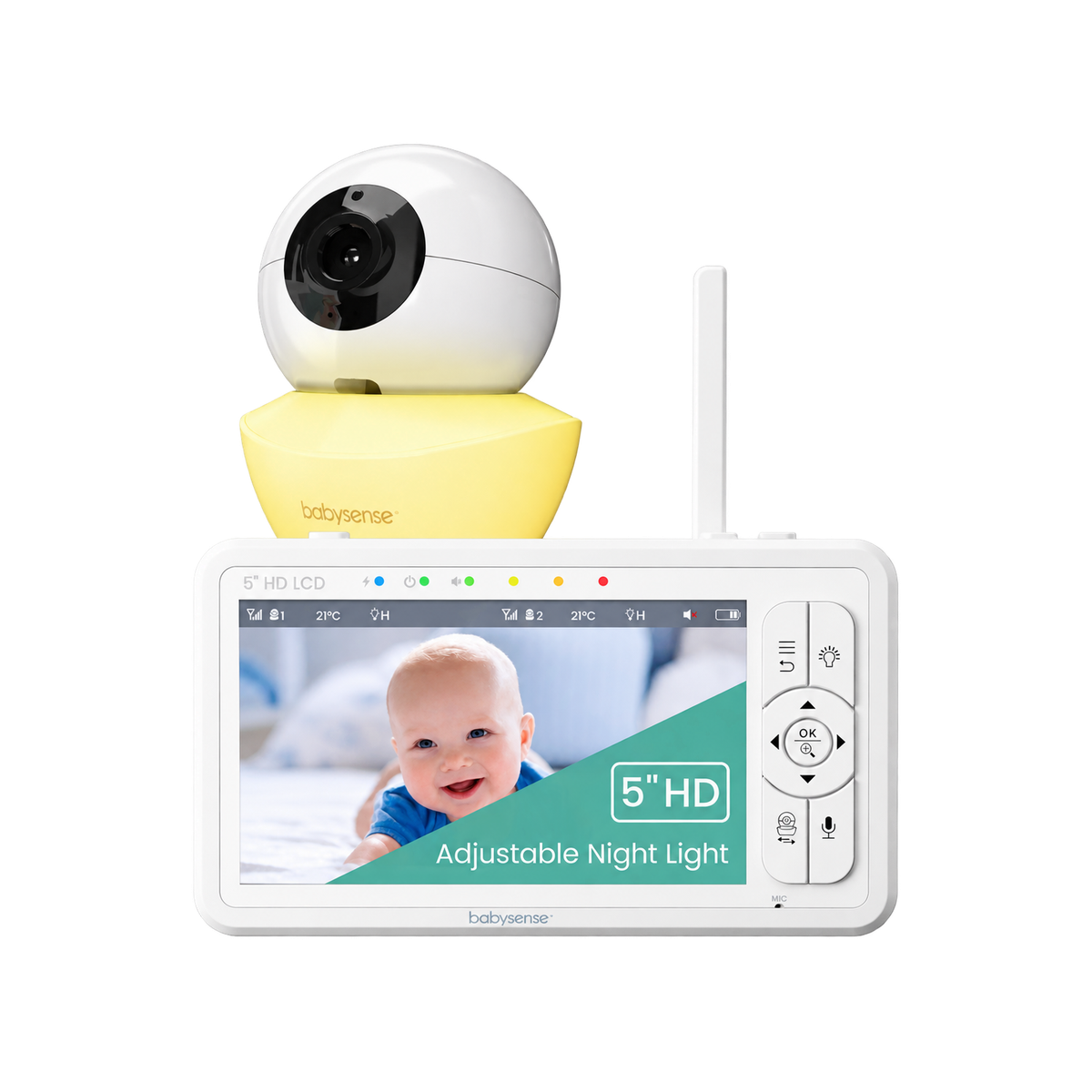 Babysense HDS2 baby monitor with one camera