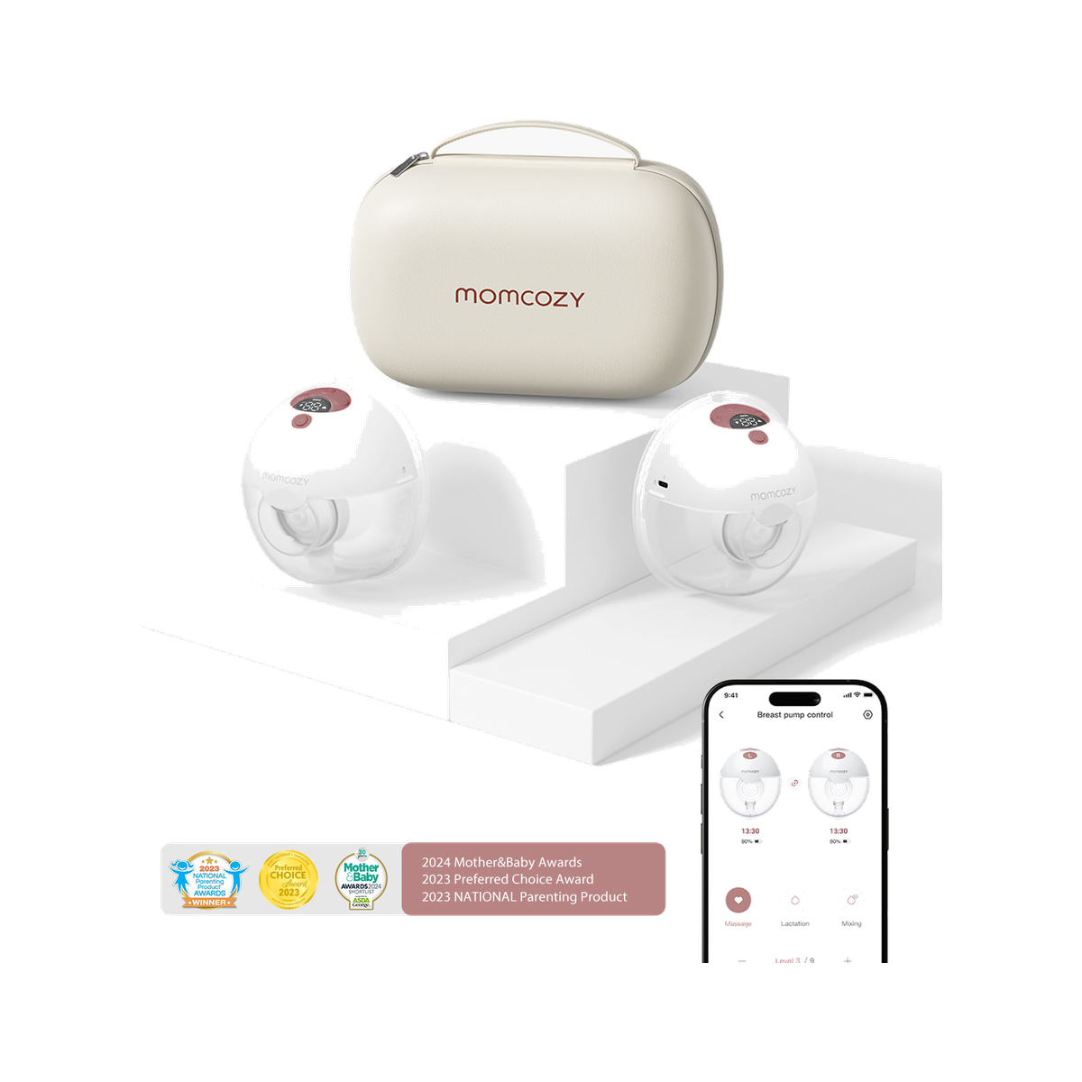 Momcozy M5 Smart wearable breast pump